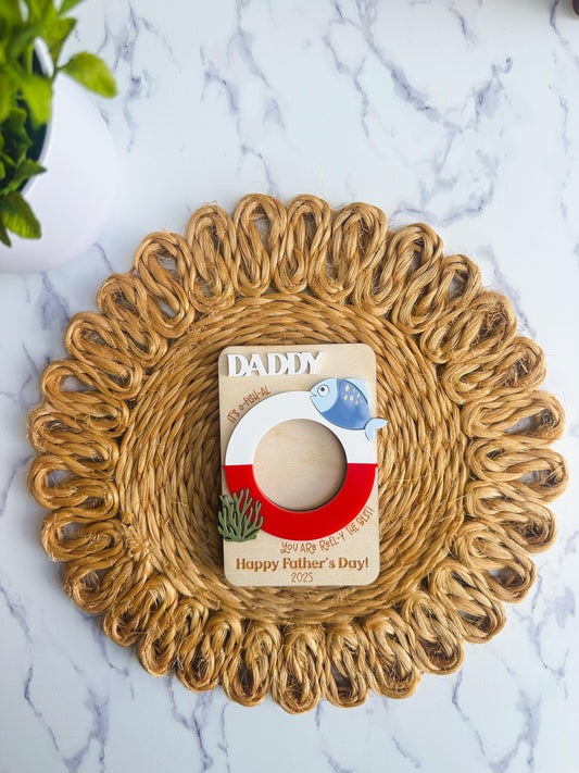 Fishing Father's Day Magnetic Picture Frame