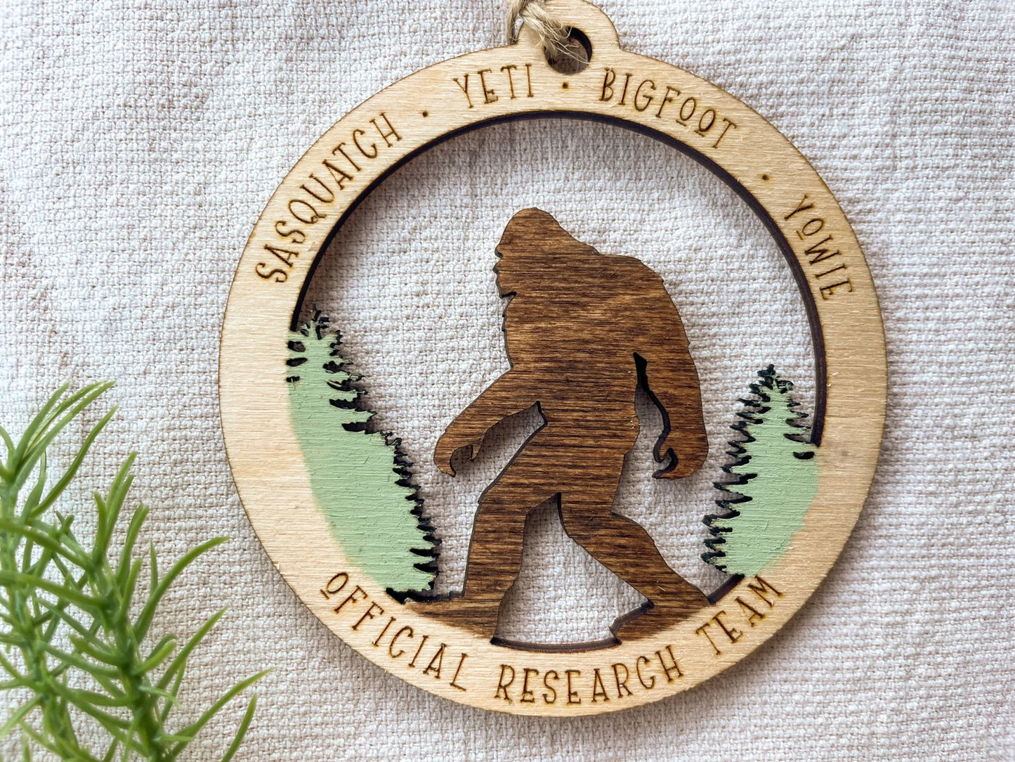 Bigfoot Ornament